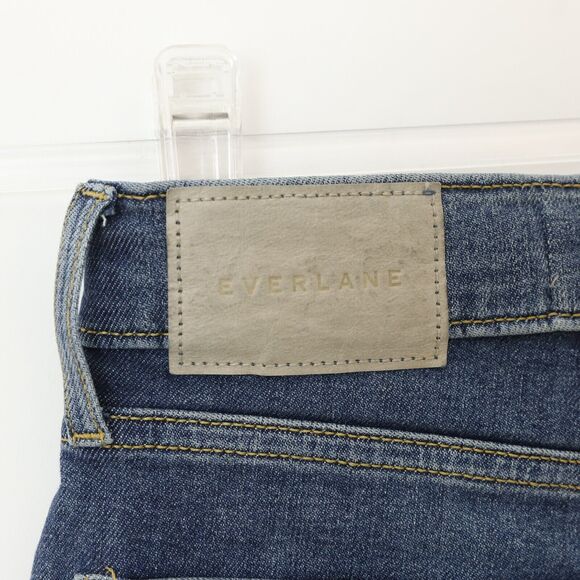 EVERLANE The Way High Skinny Jean 25 Crop Authentic Blue Denim Stretch NEW B31 - Picture 5 of 6